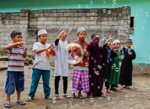 L’effimero miracolo di una bolla di sapone