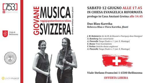 GIOVANE MUSICA SVIZZERA 2021