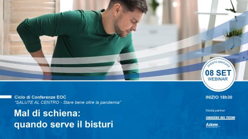 Mal di schiena: quando serve il bisturi