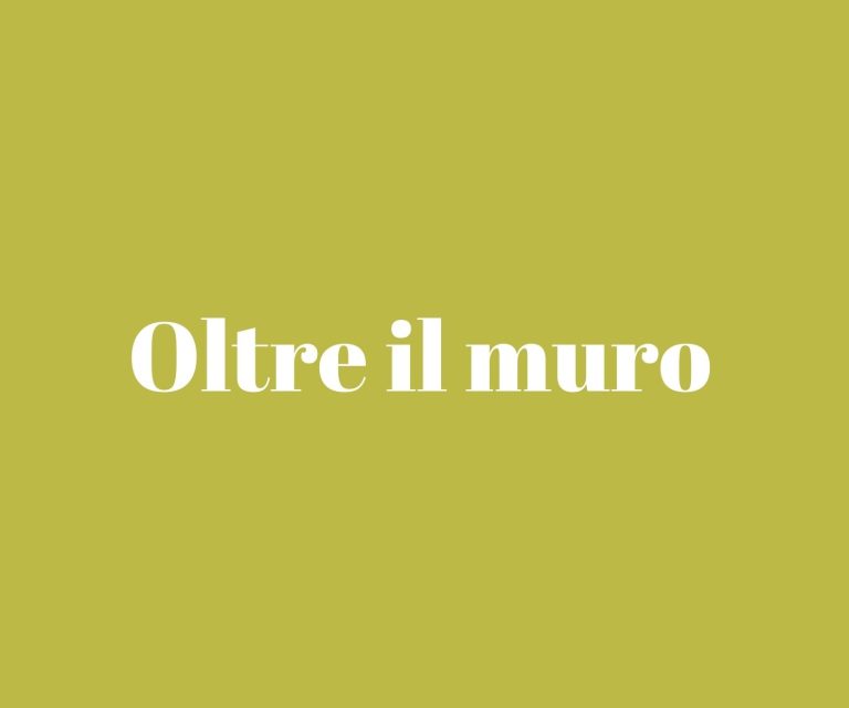 Oltre il muro: sei ore, sei sguardi, una piazza