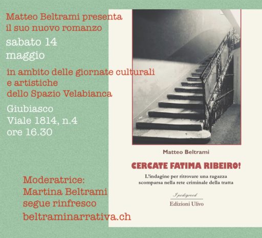 Presentazione del romanzo “Cercate Fatima Ribeiro!”