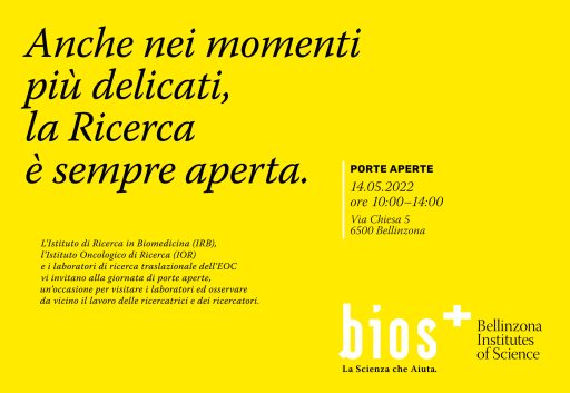 Porte aperte degli Istituti di ricerca