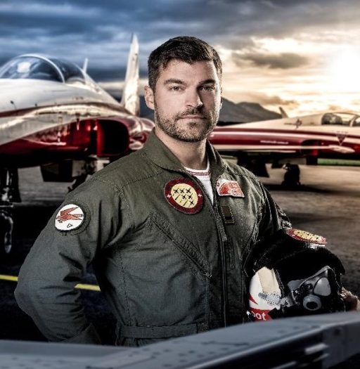 Lukas Nannini, presenta la Patrouille Suisse