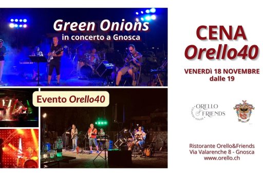 I Green Onions a Gnosca per Orello40
